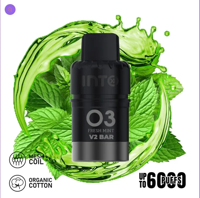 Fresh Mint INTO V2 (Compatible IGET Bar Plus) Fresh Mint - Local Vape Supply Australia