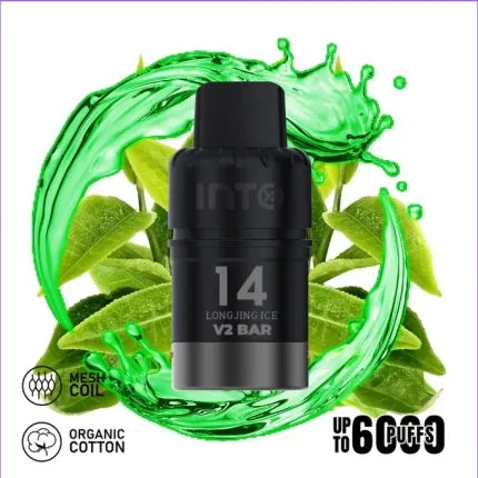 INTO V2 POD LongJing Ice - Local Vape Supply Australia