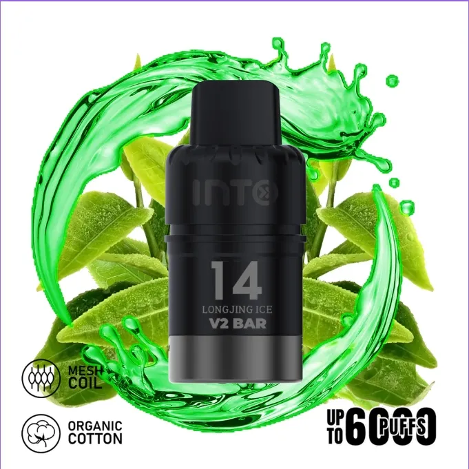 LongJing Ice INTO V2 POD LongJing Ice - Local Vape Supply Australia