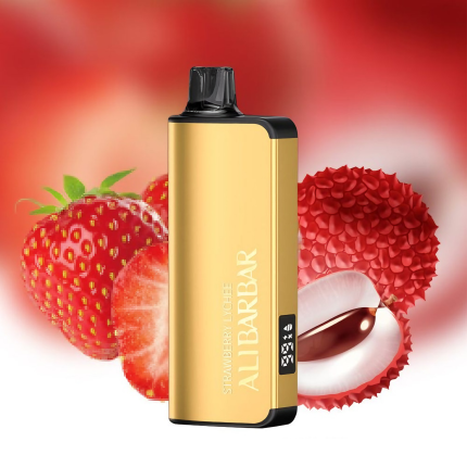 Alibarbar INGOT 9000 Strawberry Lychee - Local Vape Supply Australia