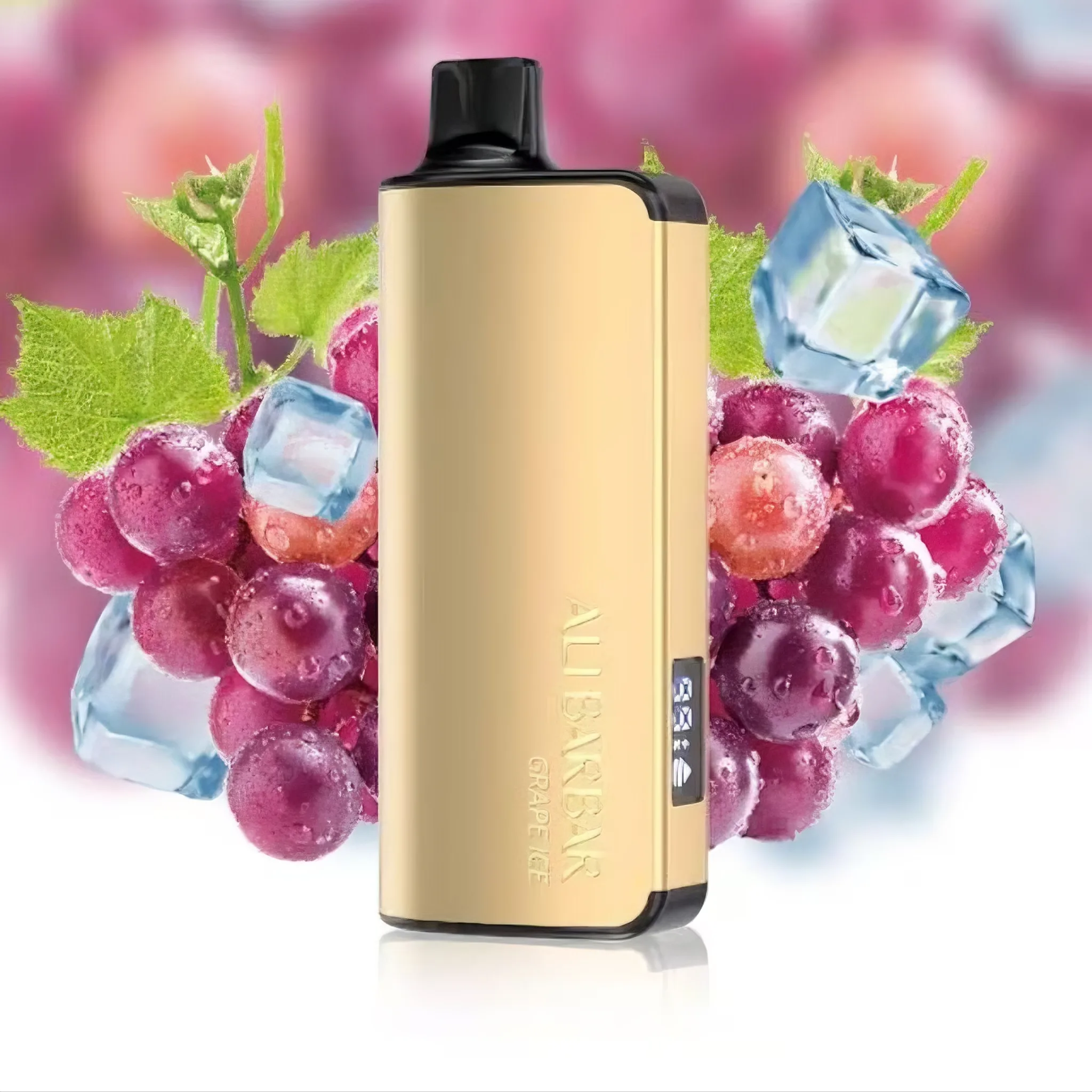 waku40vo Alibarbar INGOT 9000 Grape Ice - Local Vape Supply Australia
