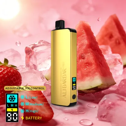 ALIBARBAR PRO 12000 Ice Adjust Strawberry Watermelon - Local Vape Supply Australia