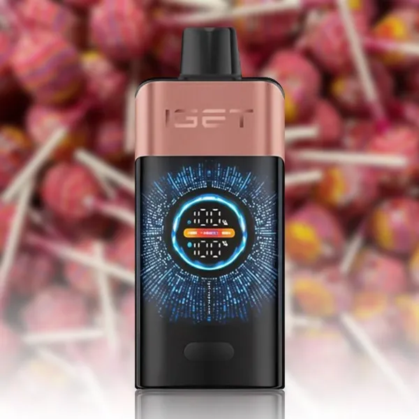 IGET One 12000 Chupa Chups Strawberry - LocalCigSupplies Australia