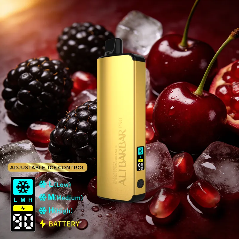 ALIBARBAR PRO 12000 Ice Adjust Blackberry Cherry Pomegranate - LocalCigSupplies Australia