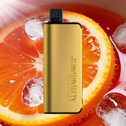 Alibarbar Pro 10k ORANGE FANTA SODA - Local Vape Supply Australia