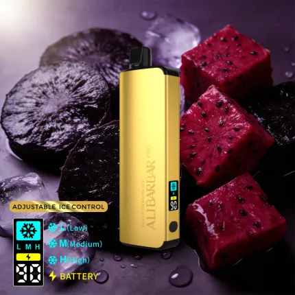 ALIBARBAR PRO 12000 Ice Adjust Black Dragon Ice - Local Vape Supply Australia