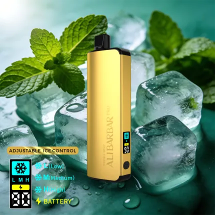 ALIBARBAR PRO 12000 Ice Adjust Fresh Mint - Local Vape Supply Australia