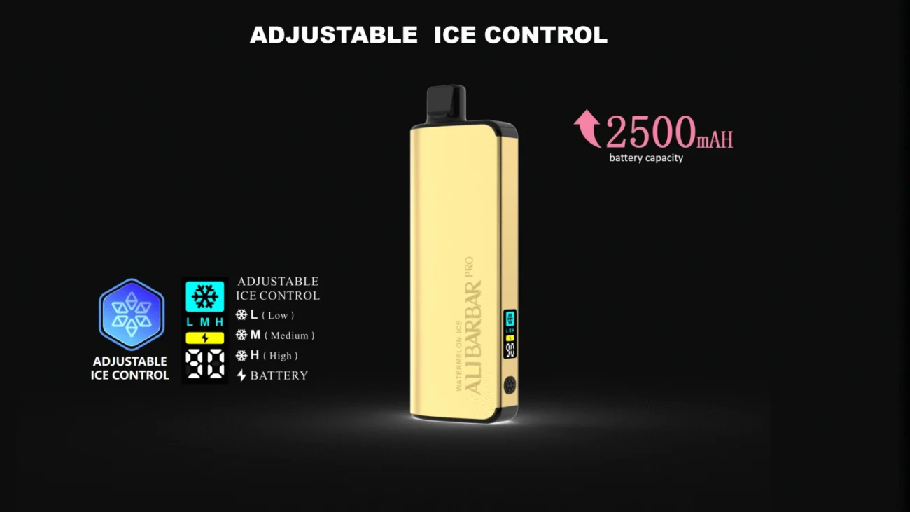 6 outstanding highlights: alibarbar ice adjust 12000 puff and flavour - Local Vape Supply Australia