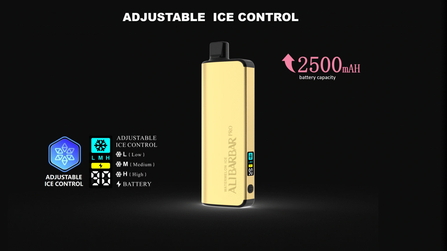 6 outstanding highlights: alibarbar ice adjust 12000 puff and flavour - Local Vape Supply Australia